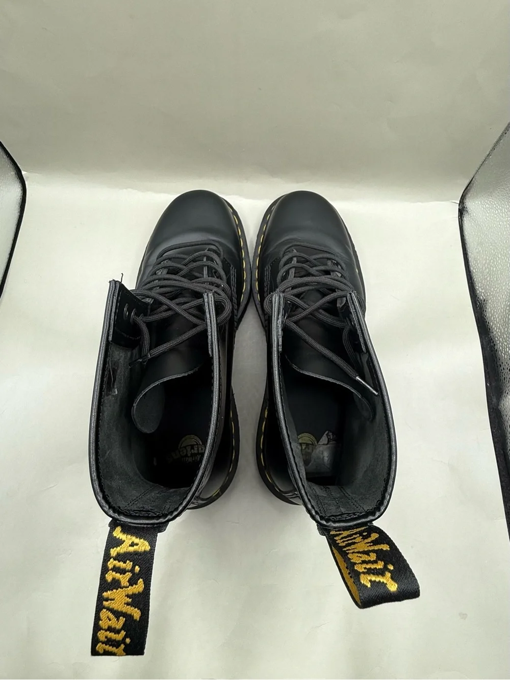 Dr. Martens 1460 Bex Smooth Leather Boot Black Vintage Smooth Men Size 11 Clean